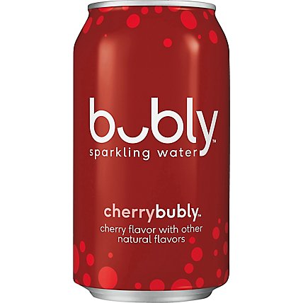 bubly Sparkling Water Cherry Cans - 12-12 Fl. Oz. - Image 2