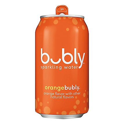 bubly Sparkling Water Orange Cans - 12-12 Fl. Oz. - Image 3