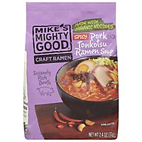 Mike's Mighty Good Spicy Pork Ramen Soup - 2.4 Oz - Image 3
