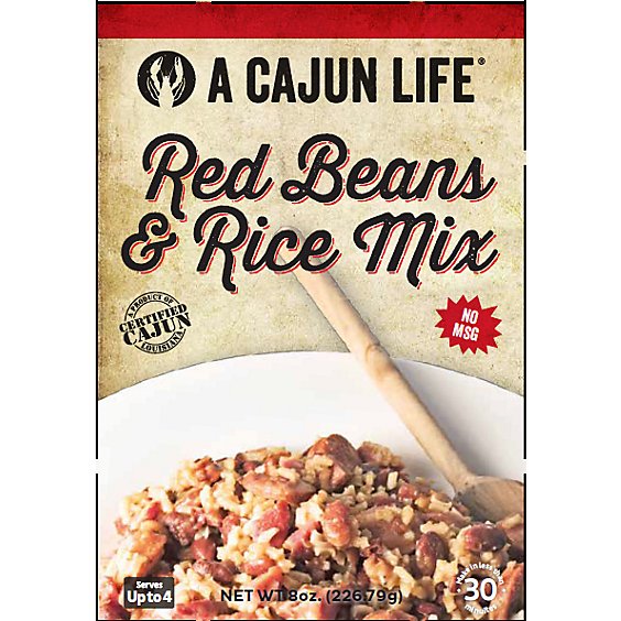 A Cajun L Mix Red Beans And Rice - 8 Oz