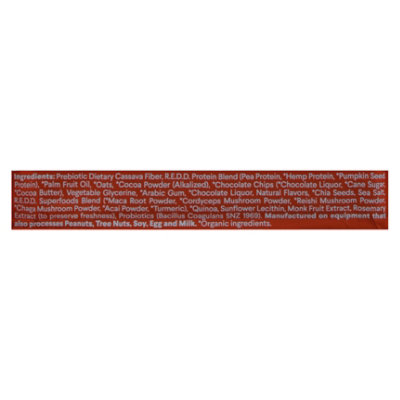 Redd Energy Bar Superfood Chocolate Wrapper - 2.2 Oz - Image 5