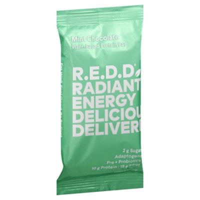Redd Energy Bar Superfood Mint Chocolate Wrapper - 2.2 Oz - randalls