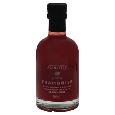 A LOlivier Fruit Pulp Vinegar Framboise Bottle - 6.76 Oz - Image 1