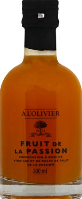 A LOlivier Fruit Pulp Vinegar Passion Fruit Bottle - 6.76 Oz - Image 2