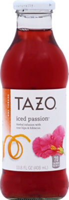 TAZO Tea Herbal Tea Infusion Passion Bottle - 13.8 Fl. Oz. - Image 2