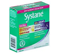 Systane Daytime/Nightime Eye Drops Value Pack 2 x 10ml - .33 Fl. Oz.