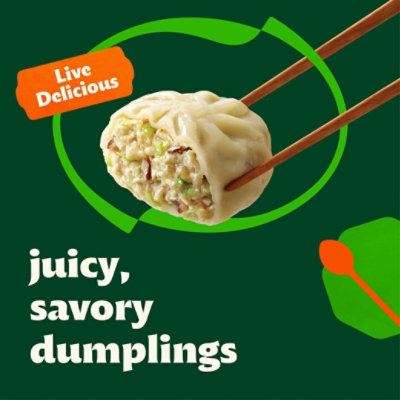 Bibigo Dumpling Steamed Chicken & Vegeta - 6.6 Oz - Image 2