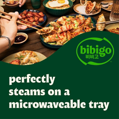 Bibigo Dumplings Steamed Korean Style Pork & Vegetable - 6.6 Oz - Image 4