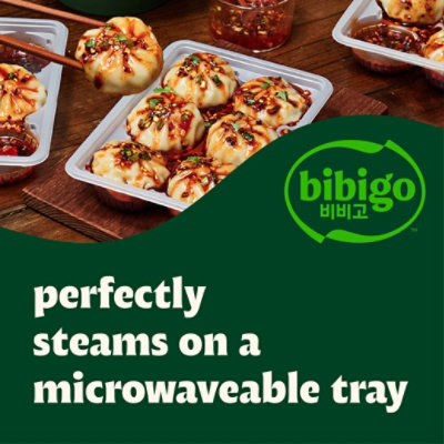 Bibigo Dumplings Steamed Korean Style Pork & Vegetable - 6.6 Oz - Image 2