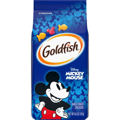 Pepperidge Farm Goldfish Disney Mickey Mouse Cheddar Crackers - 6.6 Oz - Image 1