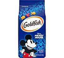 Pepperidge Farm Goldfish Special Edition Disney Mickey Mouse Cheddar Snack Crackers Bag - 6.6 Oz
