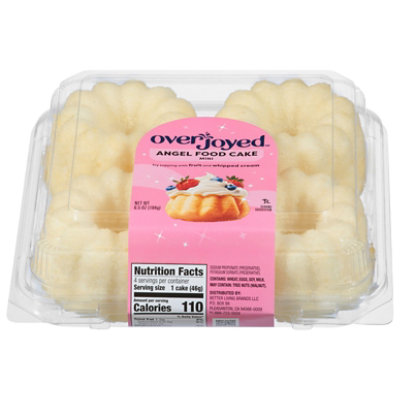 Overjoyed/Signature Select Angel Food Mini Cakes - 6.5 Oz - Image 2