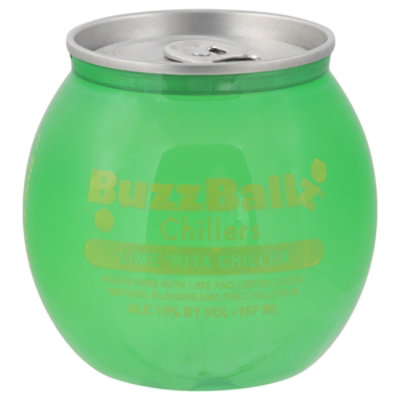 Buzzballz Lime Rita Chiller Wine - 187 Ml - Image 2