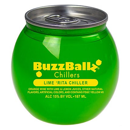 Buzzballz Lime Rita Chiller Wine - 187 Ml - Image 1