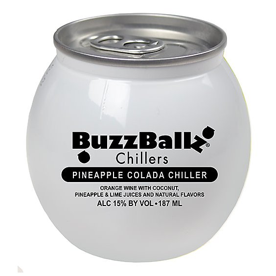 Buzzballz Pina Colada Chiller Wine - 187 Ml