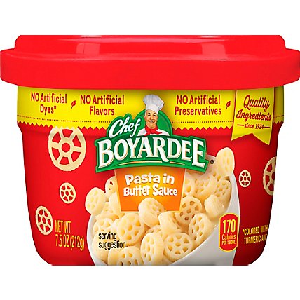 Chef Boyardee Pasta In Butter Sauce Microwave Bowl - 7.5 Oz - Image 2