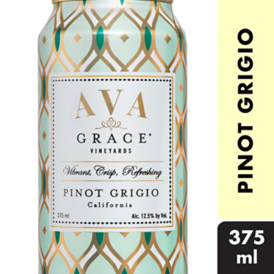 AVA Grace Vineyards Pinot Grigio White Wine - 375 Ml