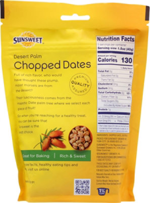 Sunsweet Chopped Dates - 8 Oz - Image 6