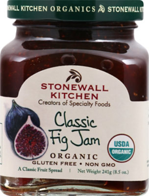 Stonewall Kitchen Classic Organic Fig Jam - 8.5 Oz - Image 2