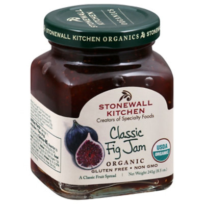 Stonewall Kitchen Classic Organic Fig Jam - 8.5 Oz - Image 1