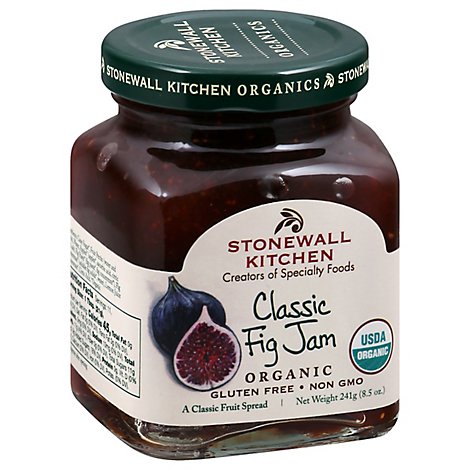 Stonewall Kitchen Classic Organic Fig Jam - 8.5 Oz