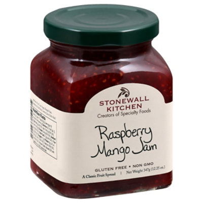 Stonewall Kitchen Raspberry Mango Jam - 12 Oz - Image 1