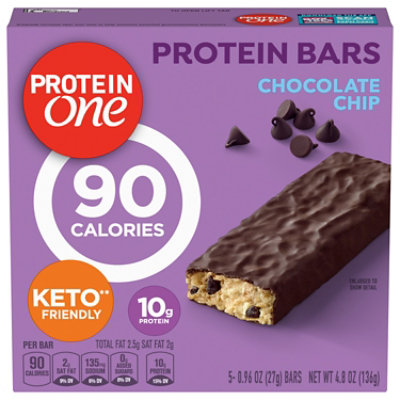 Protein One Protein Bars Chocolate Chip Box - 5-0.96 Oz