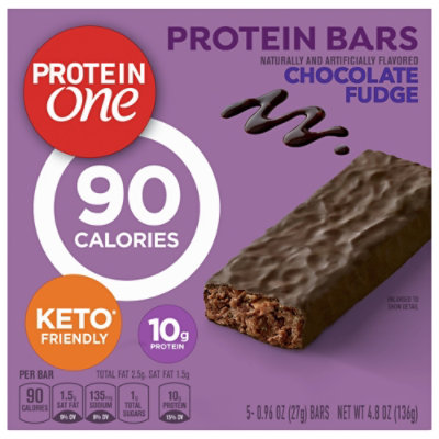 Protein One Protein Bars Chocolate Fudge Box - 5-0.96 Oz - Image 2