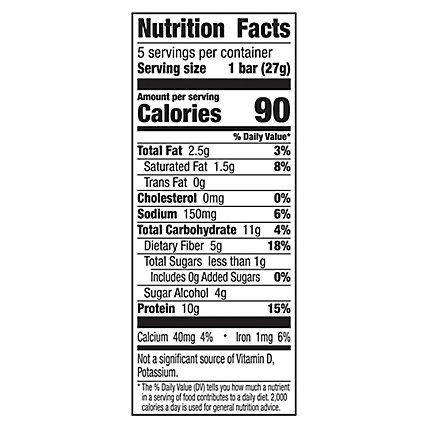 Protein One Protein Bars Chocolate Peanut Butter Box - 5-0.96 Oz - Image 4
