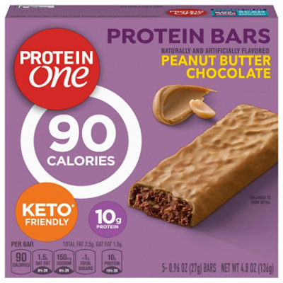 Protein One Protein Bars Chocolate Peanut Butter Box - 5-0.96 Oz