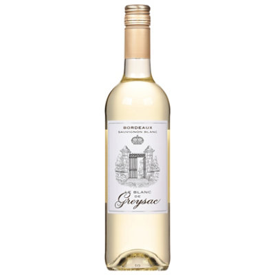 Chateau Greysac Bordeaux Blanc Wine - 750 Ml. - Image 2
