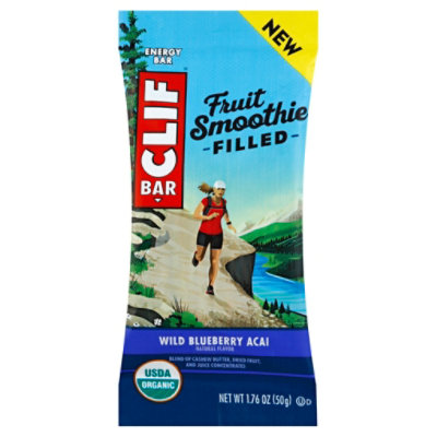 CLIF BAR Wild Blueberry Acai Fruit Smoothie - 1.76 Oz