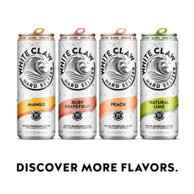 White Claw Black Cherry Hard Seltzer In Cans - 12-12 Fl. Oz. - Image 4