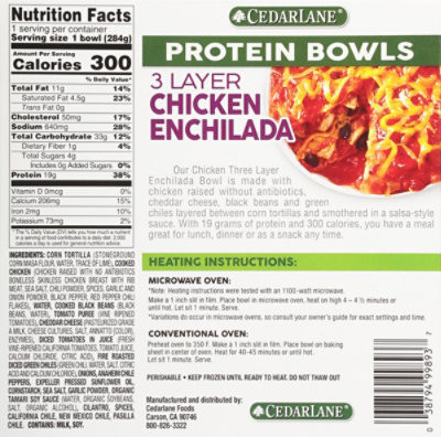 Cedarlane Entree Chck Enchlada Bowl - 10 Oz - Image 6