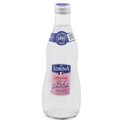 Lorina Sparkling Beverage Pink Lemonade Bottle - 11.1 Fl. Oz. - Image 1