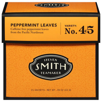 Steven Smith TeaMaker Peppermint Leaves No. 45 15 Count - .78 Oz - Image 2