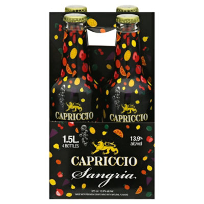 Capriccio Sangria Bubbly Pack - 4-375 Ml - Image 3