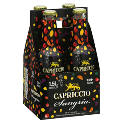 Capriccio Sangria Bubbly Pack - 4-375 Ml