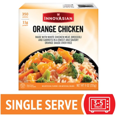 Innovasian Cuisine Rice Bowl Orange Chicken Box - 9 Oz