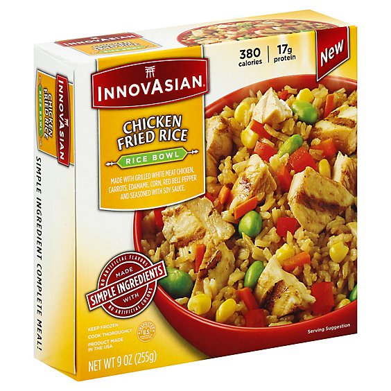 Innovasian Cuisine Rice Bowl Chicken Fried Rice Box - 9 Oz