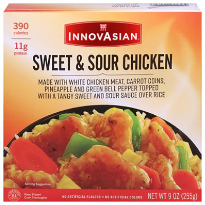 Innovasian Cuisine Rice Bowl Sweet & Sour Chicken Box - 9 Oz - Image 3