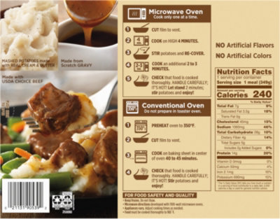 Marie Callender's Slow Roasted Beef Frozen Meal - 12.3 Oz - Image 6