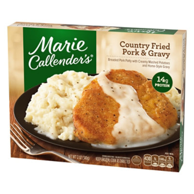 Marie Callender's Country Fried Pork Chop & Gravy Frozen Meal - 12 Oz - Image 3