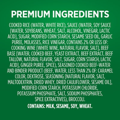 Marie Callender's Tender Ginger Beef & Broccoli Bowl Frozen Meal - 11.8 Oz - Image 2