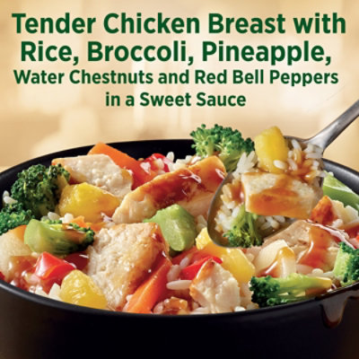 Marie Callender's Sweet Pineapple Chicken Teriyaki Bowl Frozen Meal - 12.3 Oz - Image 2