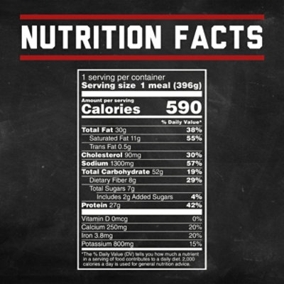 Banquet Mega Bowls Dynamite Penne & Meatballs Frozen Meal - 14 Oz - Image 4