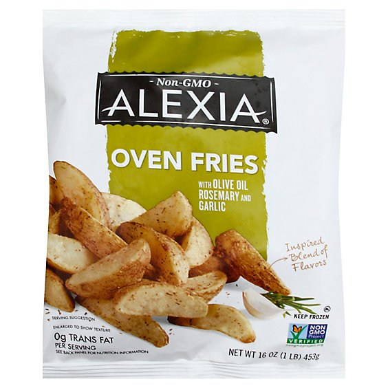Alexia Oven Fries With Olive Oil Rosemary & Garlic - 16 Oz