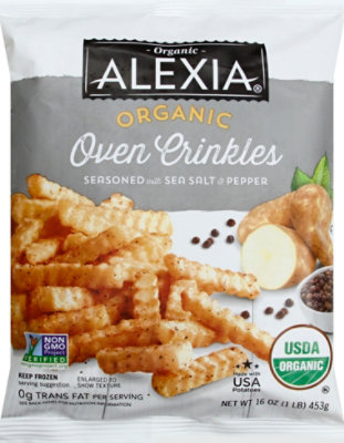 Alexia Organic Oven Crinkles With Salt & Pepper - 16 Oz - Image 2