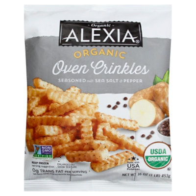 Alexia Organic Oven Crinkles With Salt & Pepper - 16 Oz - Image 1