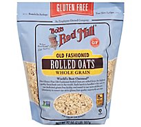 Bobs Red Mill Rolled Oats Gluten Free Old Fashion - 32 Oz